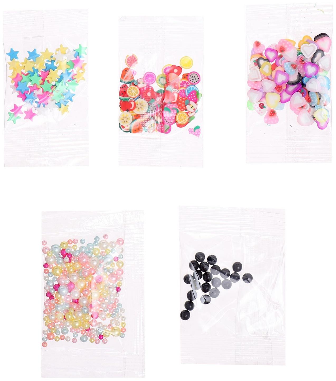 Набор для опытов «Эпоксидная смола», брелоки с наполнением, 3 молда