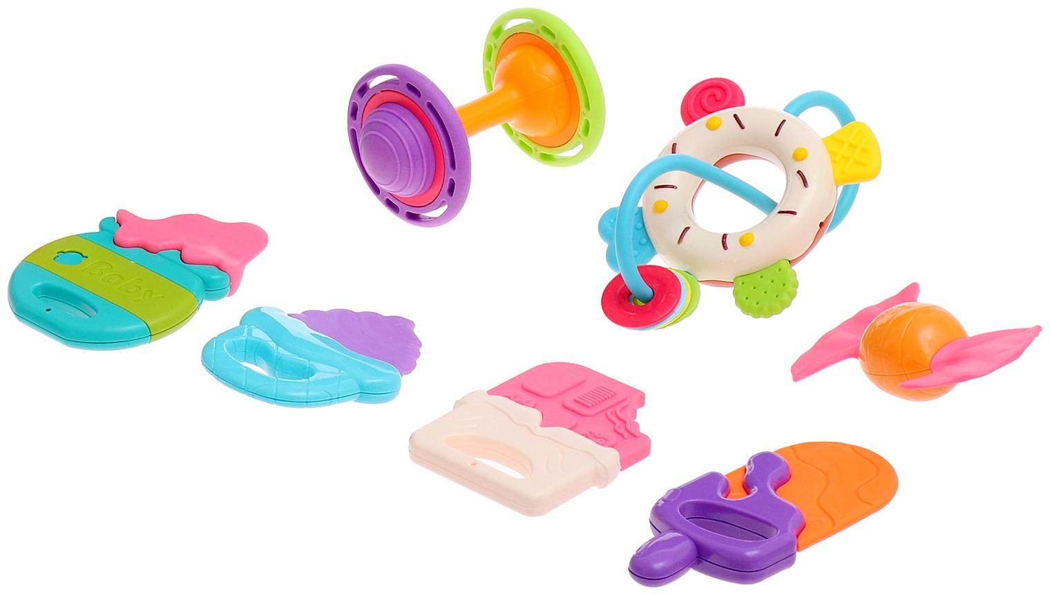 Набор погремушек «Сладости», 7 шт.