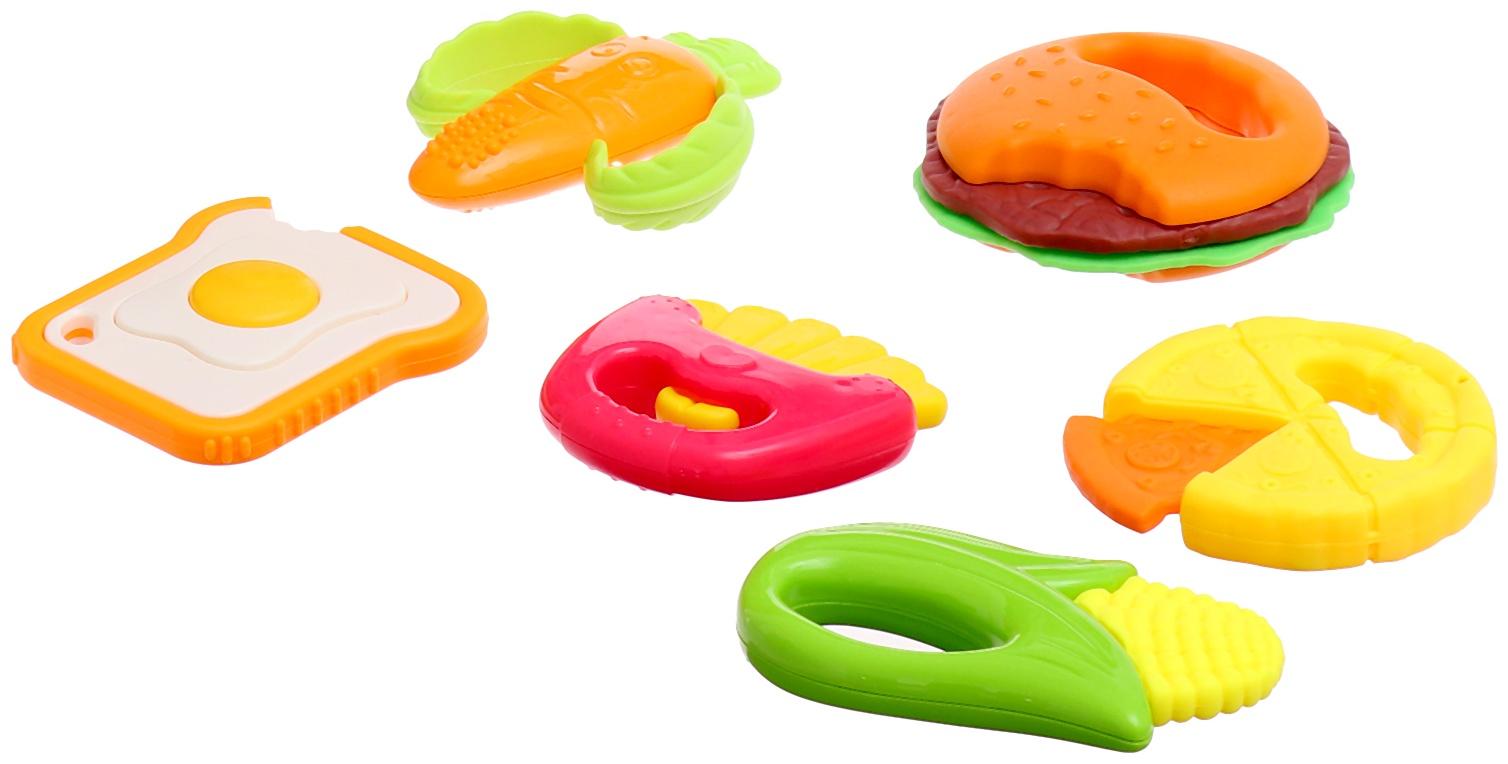 Набор погремушек «Продукты», 6 шт.