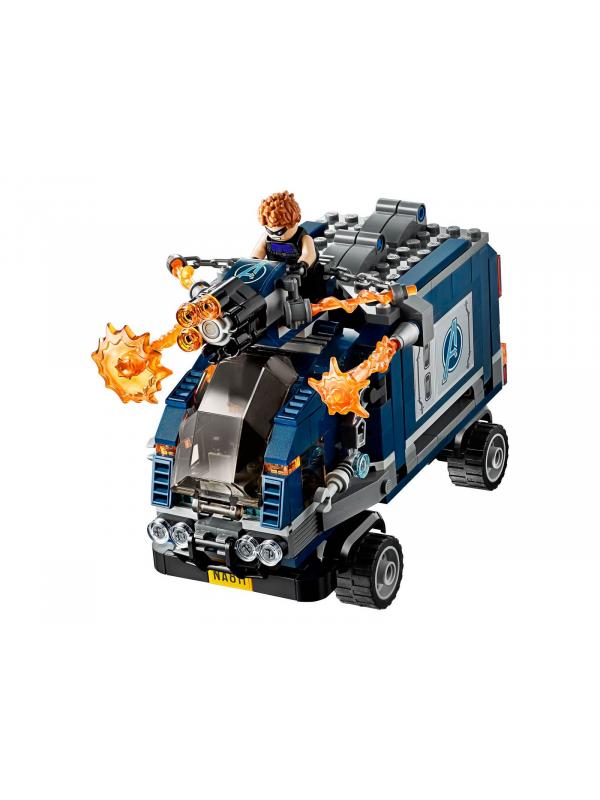Конструктор Lari «Мстители: Нападение на грузовик» 11506 (Super Heroes 76143) / 501 деталь