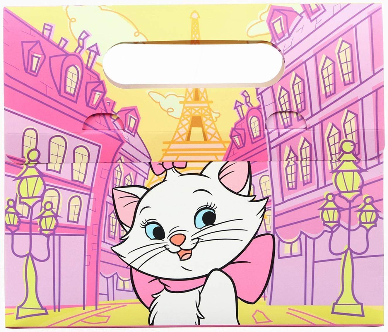 Пакет подарочный-коробка, Коты аристократы, 24х20х7 см