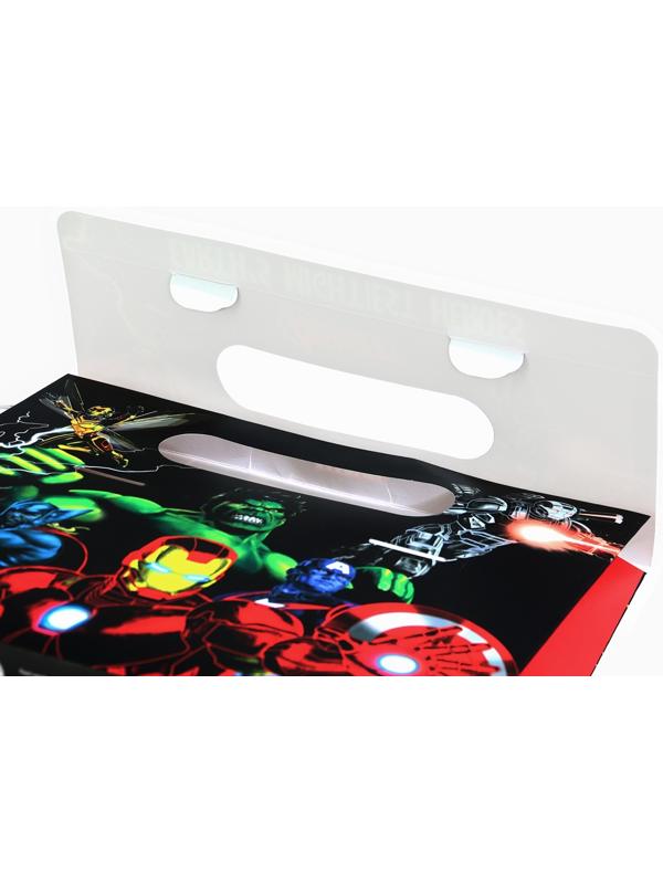 Пакет подарочный-коробка «Герои», Мстители, 24х20х7