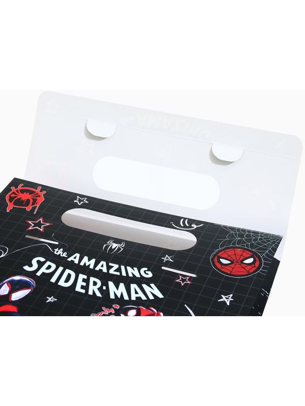 Пакет подарочный-коробка Amazing, Человек-паук, 24×20×7 см