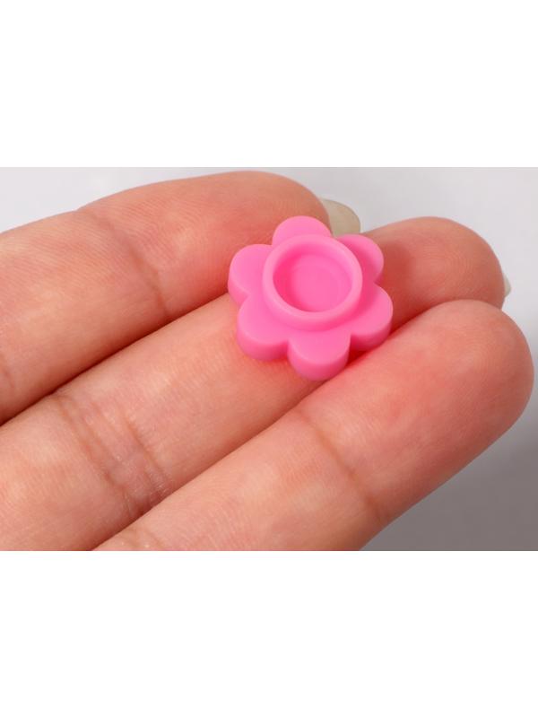 Лунки для клея, набор - 50 шт, цвет розовый