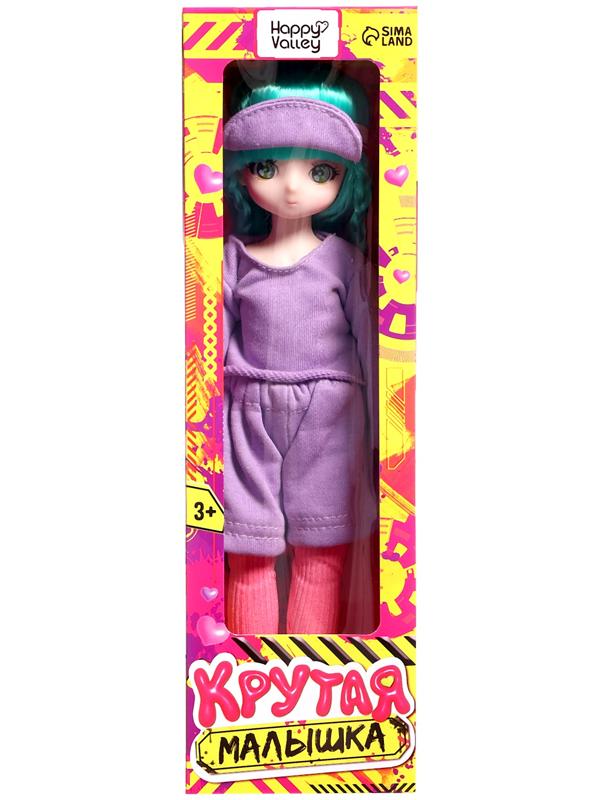 Кукла шарнирная «Крутая малышка», 29см