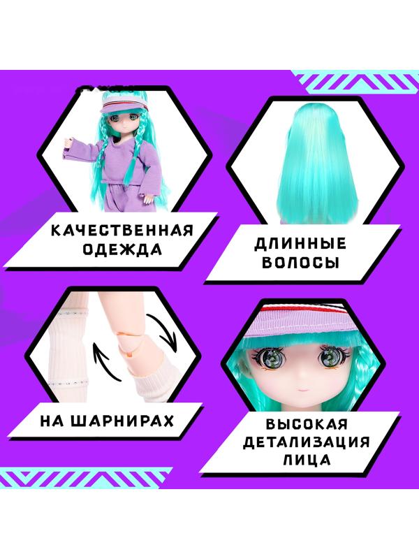 Кукла шарнирная «Крутая малышка», 29см