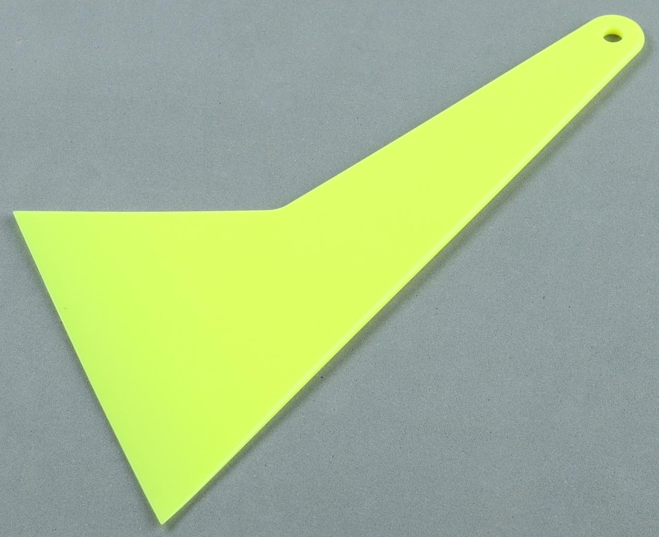 Шпатель для плёнки Grand Caratt, 22.5×11.5 см, жёлтый