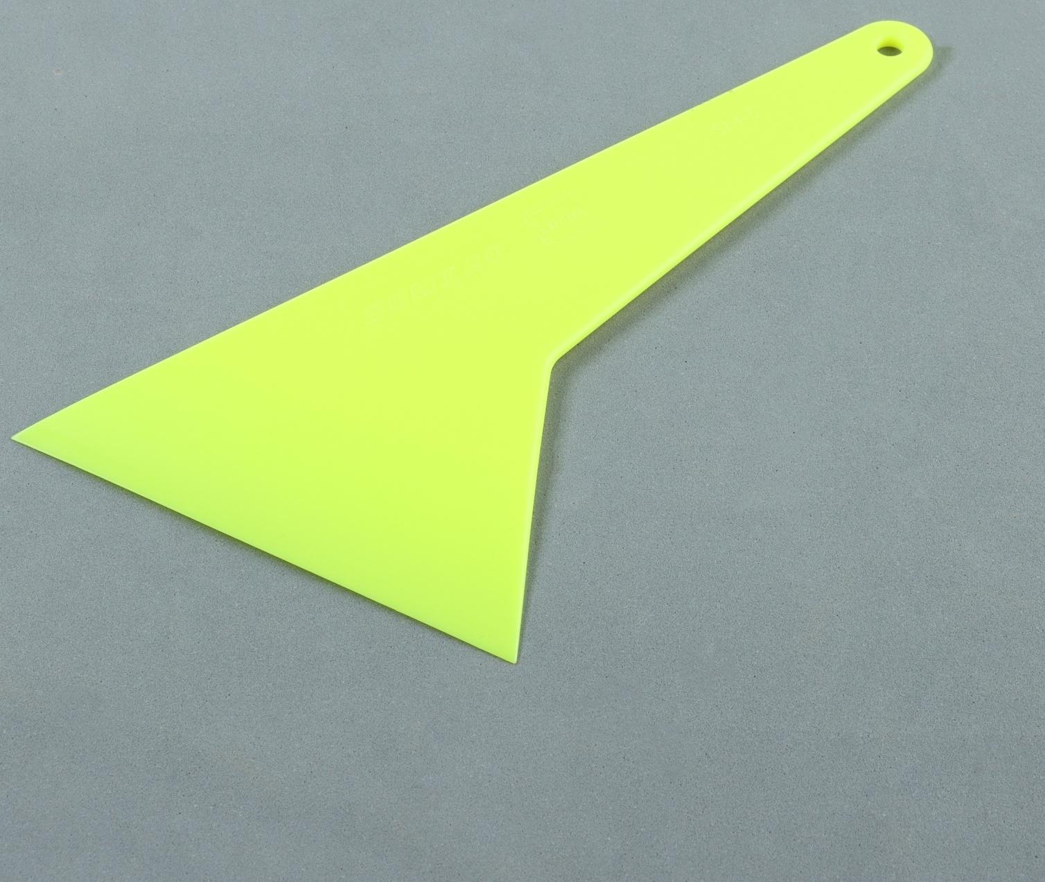 Шпатель для плёнки Grand Caratt, 22.5×11.5 см, жёлтый