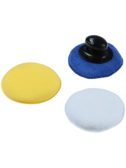 Круг с адаптером для ручной полировки, 120 мм, набор 3 шт