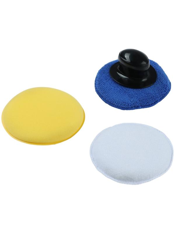 Круг с адаптером для ручной полировки, 120 мм, набор 3 шт
