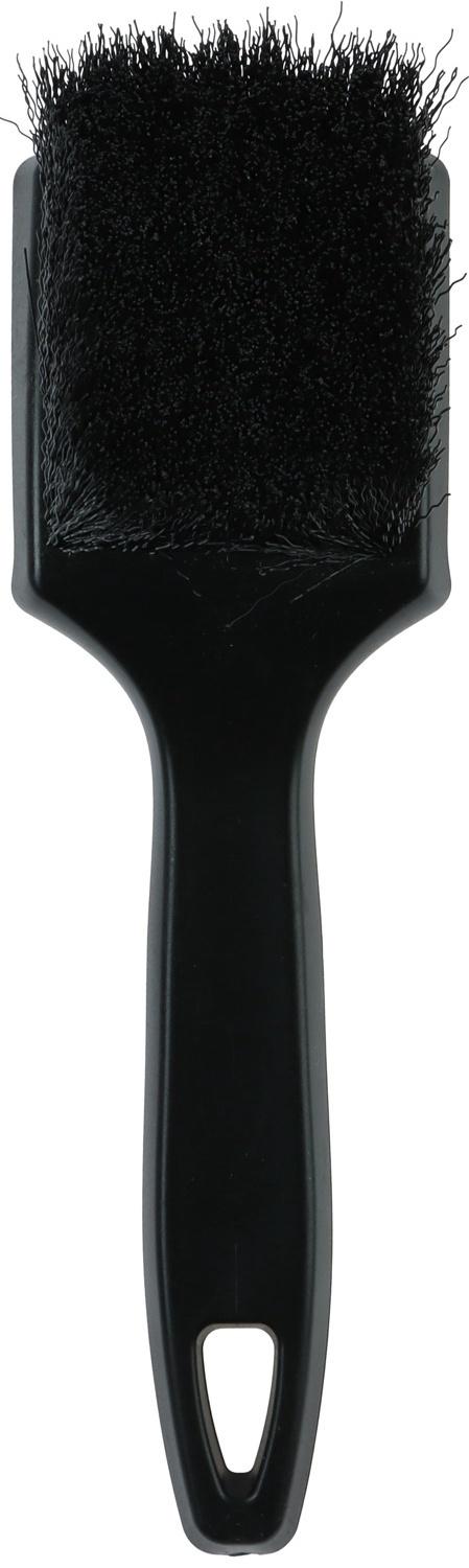 Щётка для мыться колёс Grand Caratt, средней жёсткости ворс, 20 см, чёрная, пластик