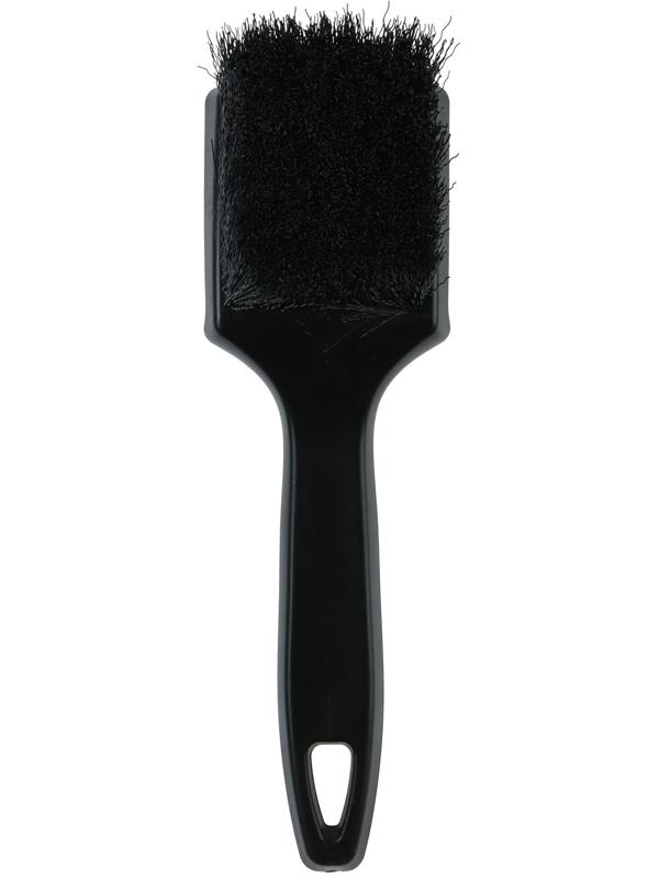 Щётка для мыться колёс Grand Caratt, средней жёсткости ворс, 20 см, чёрная, пластик