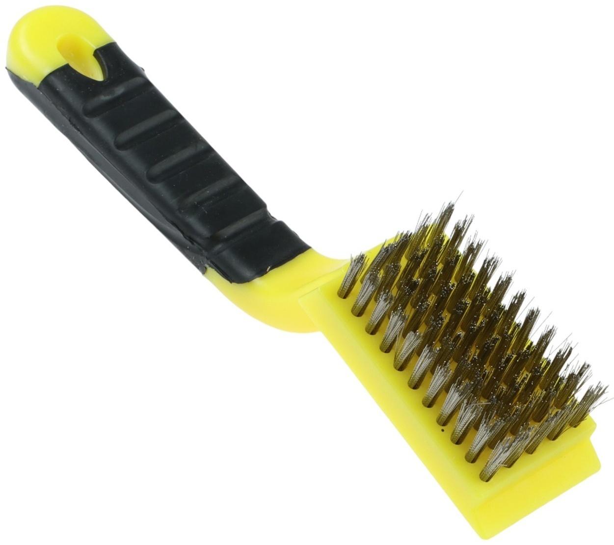 Щётка для автомобиля, 18 см, металлическая щетина