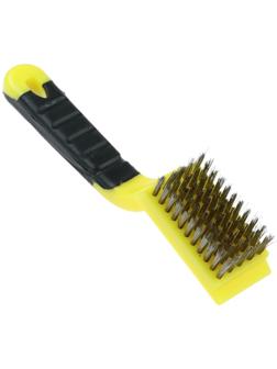 Щётка для автомобиля, 18 см, металлическая щетина