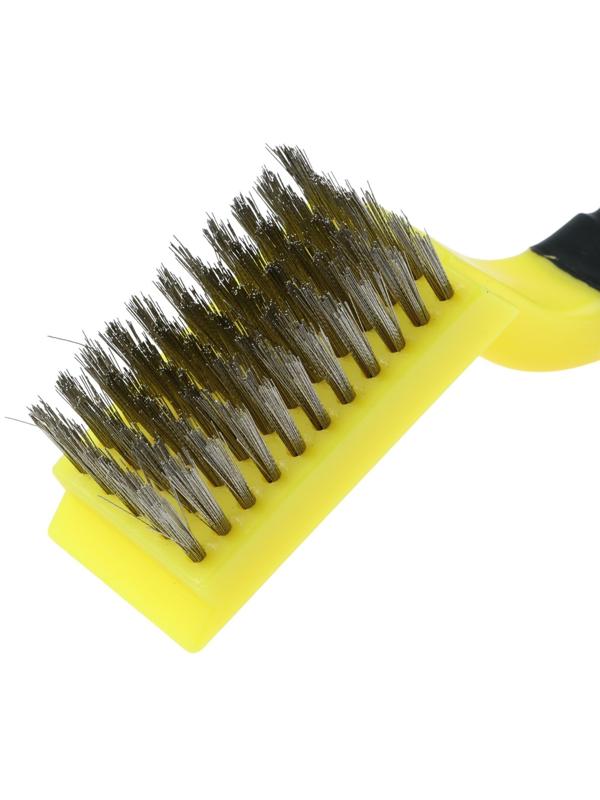 Щётка для автомобиля, 18 см, металлическая щетина