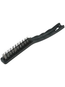 Щётка для автомобиля Grand Caratt, 22 см, металлическая щетина, чёрная