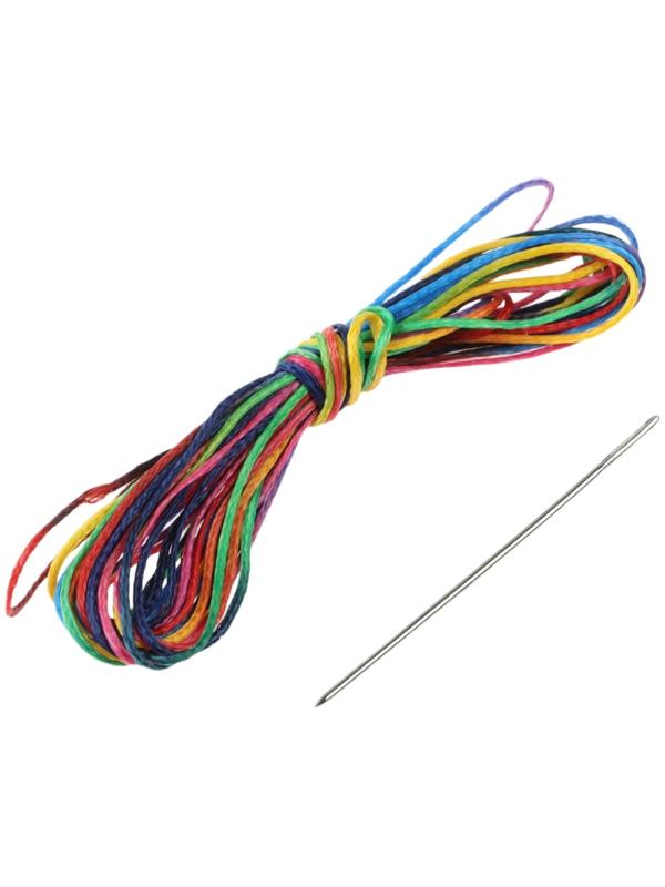 Оплётка на руль со шнуровкой, 38 см, чёрный, антискользящая, замша