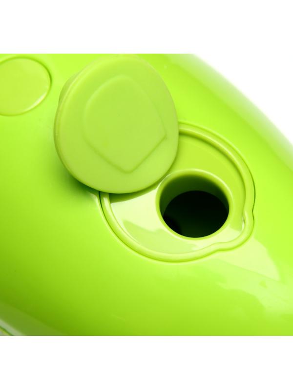 Паровая щетка-расческа для животных, с USB-зарядкой, зелёная