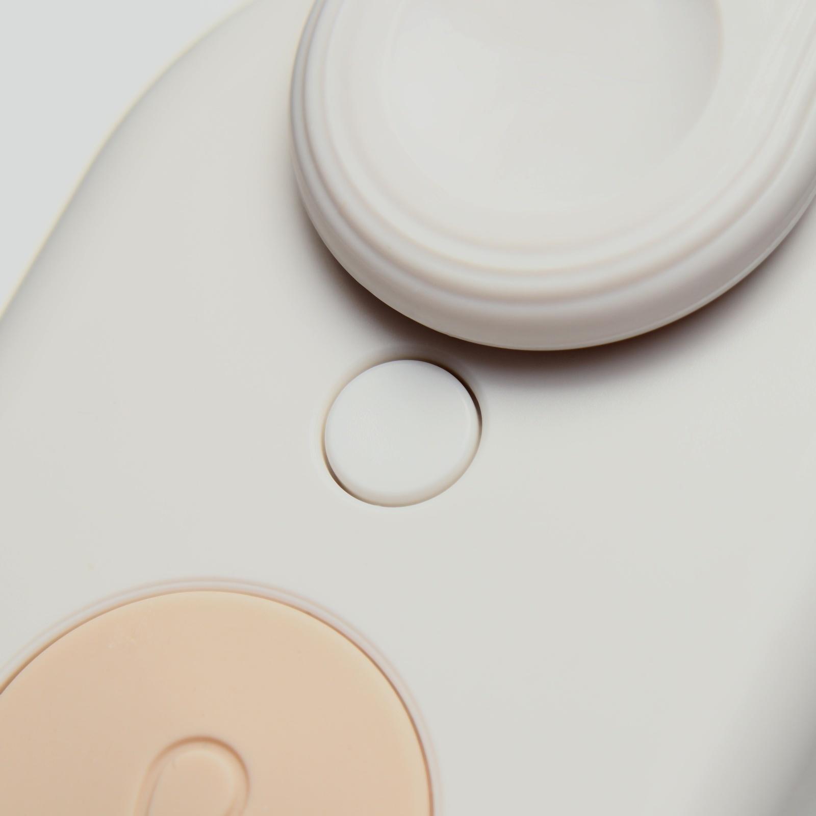 Паровая щетка-расческа для животных, с USB-зарядкой и выдвижной ручкой, белая