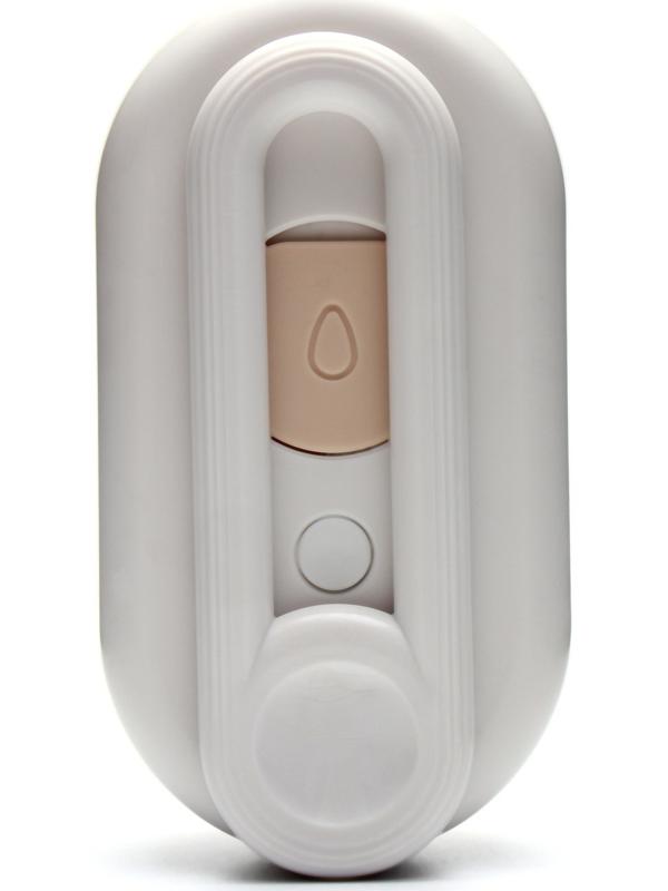 Паровая щетка-расческа для животных, с USB-зарядкой и выдвижной ручкой, белая