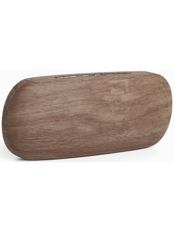 Футляр для очков на хлопушке «Выбражулька», длина 16 см, цвет коричневый