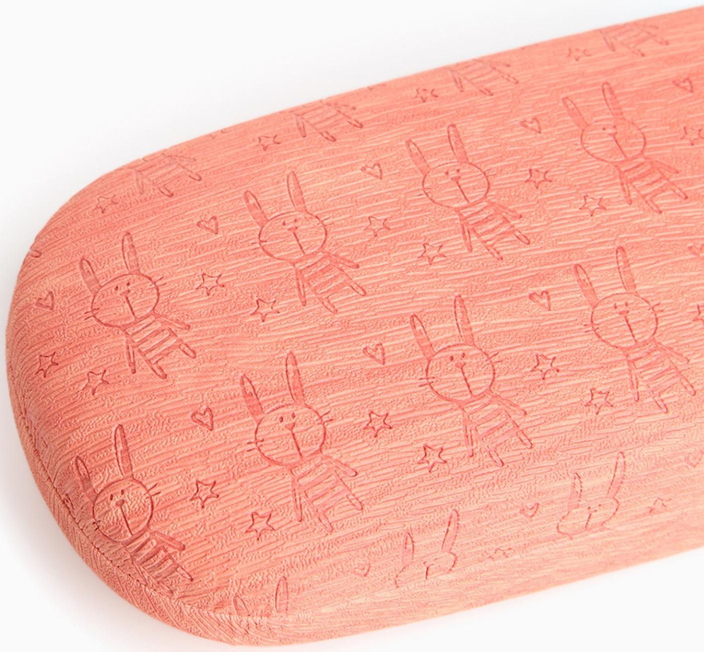 Футляр для очков на хлопушке «Выбражулька», длина 16 см, цвет розовый