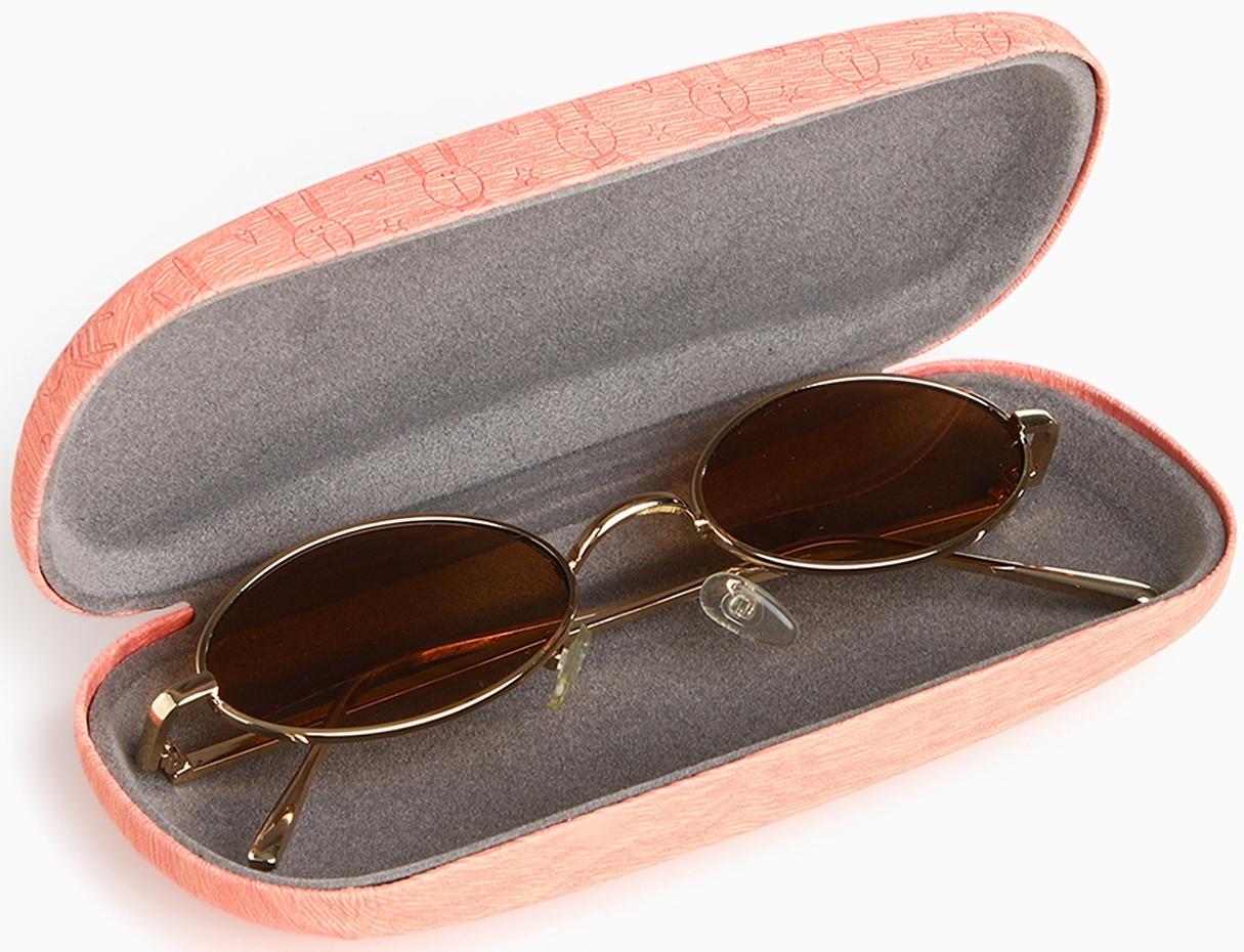 Футляр для очков на хлопушке «Выбражулька», длина 16 см, цвет розовый