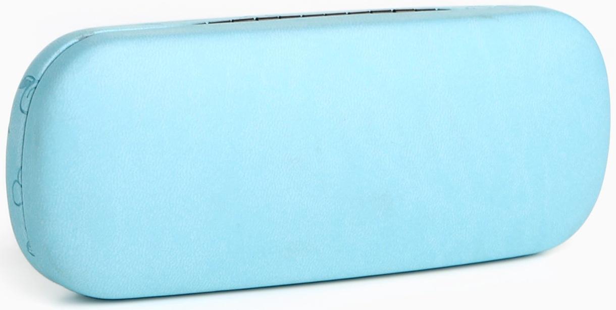 Футляр для очков на хлопушке «Выбражулька», длина 16 см, цвет голубой