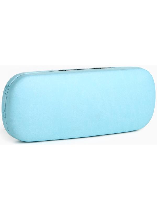 Футляр для очков на хлопушке «Выбражулька», длина 16 см, цвет голубой