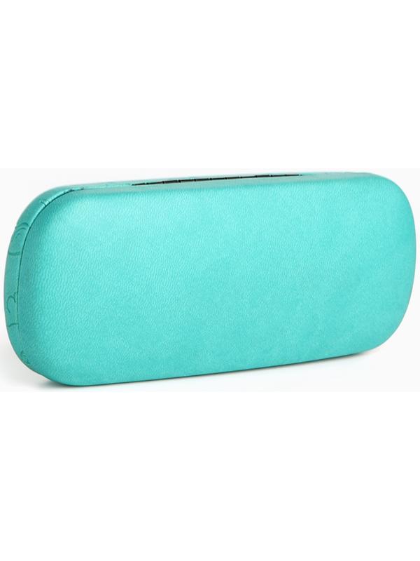 Футляр для очков на хлопушке «Выбражулька», длина 16 см, цвет бирюзовый