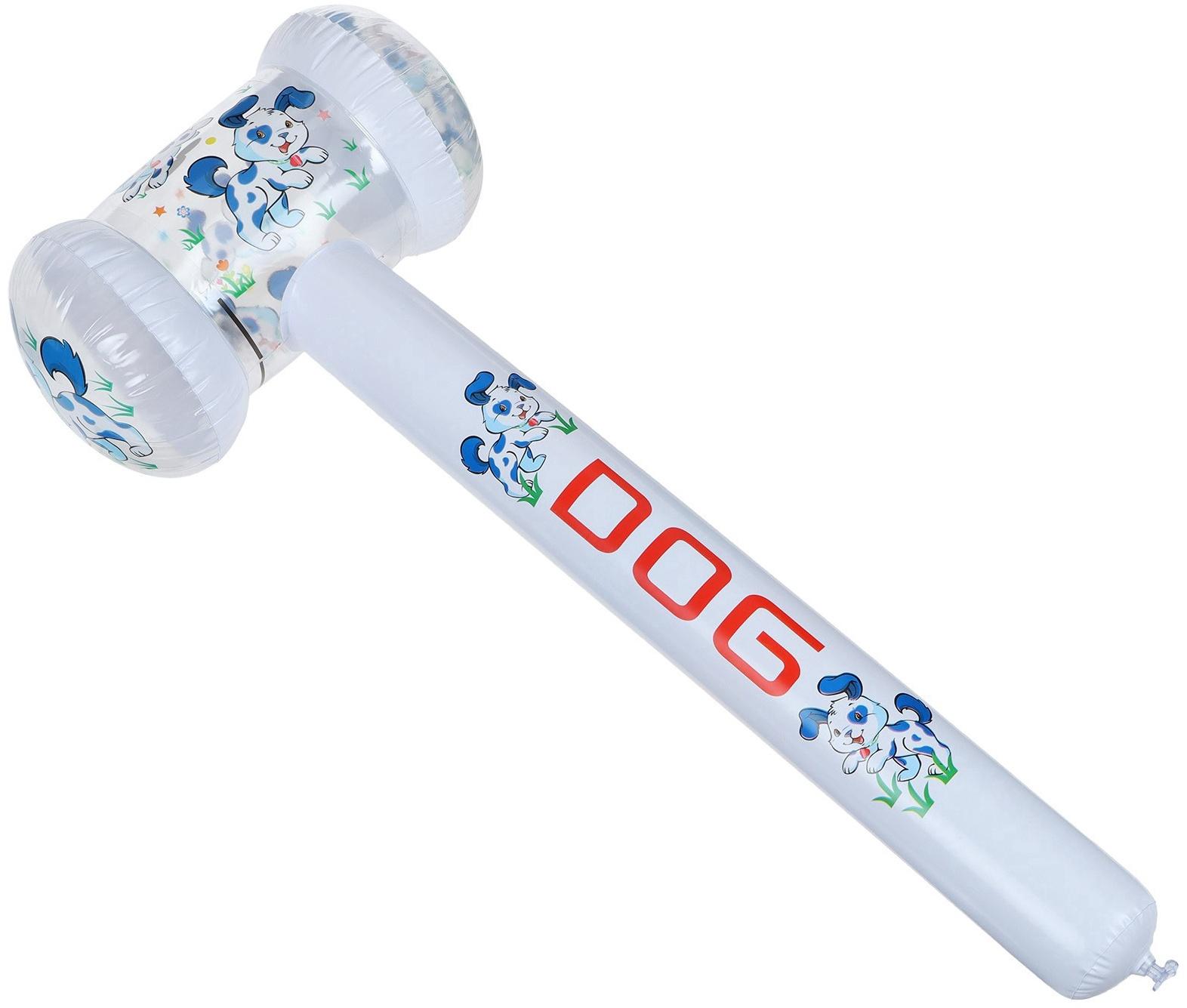 УЦЕНКА Игрушка надувная «Молоток-далматинец», 80×35 см