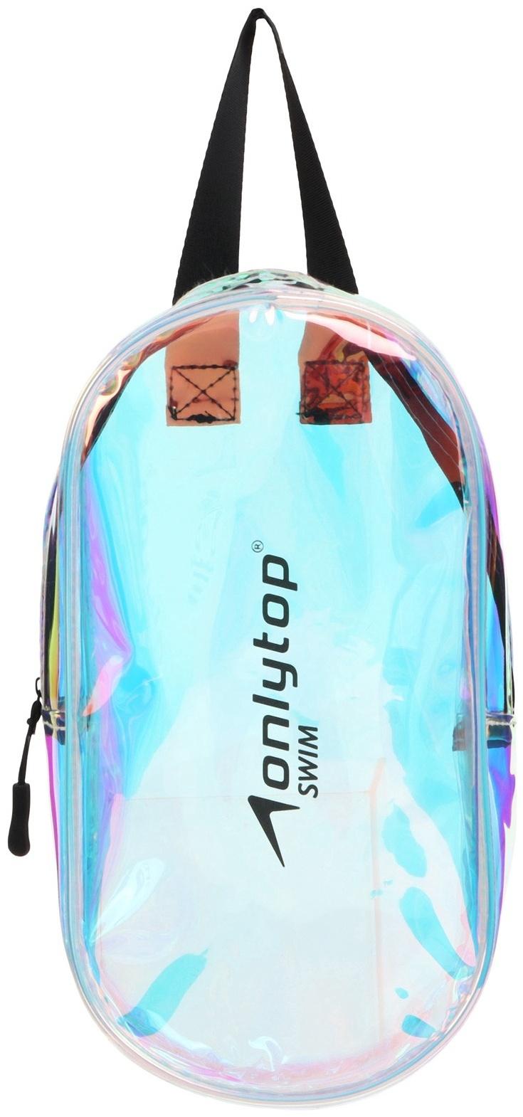 Сумка для мокрых вещей ONLYTOP, 26х14 см, цвет голография