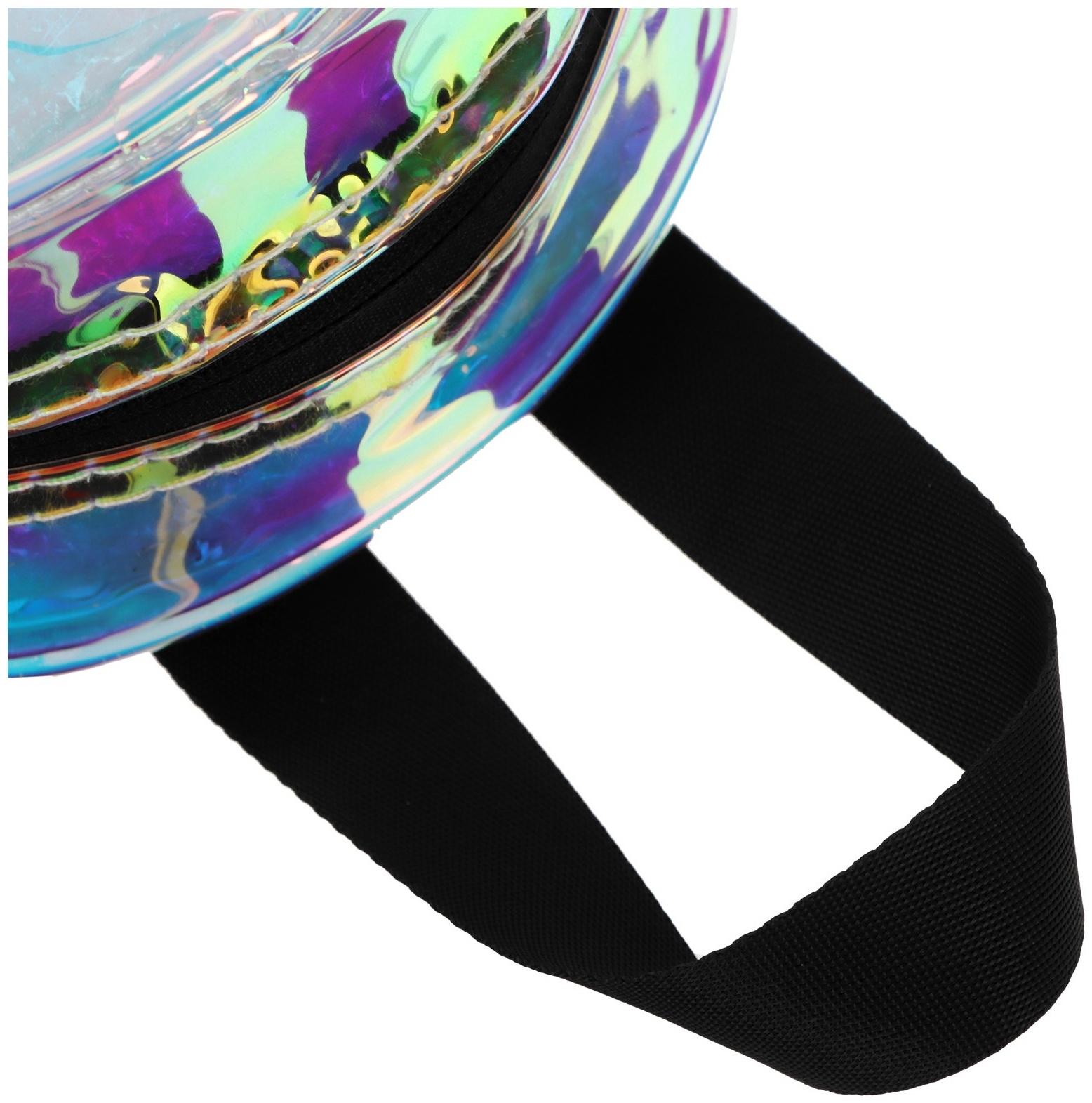 Сумка для мокрых вещей ONLYTOP, 26х14 см, цвет голография