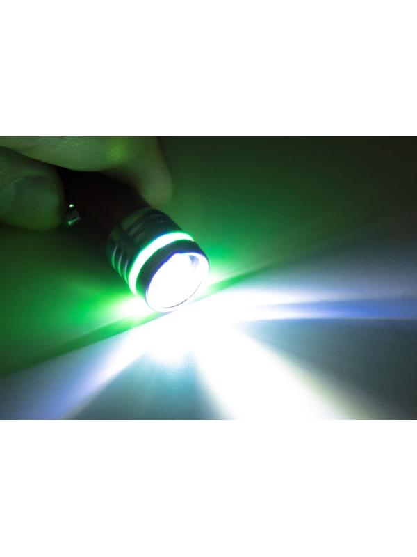 Указка лазерная лупа 2,5 см 3 режима мигает, светит, лазер LR44x3 шт 