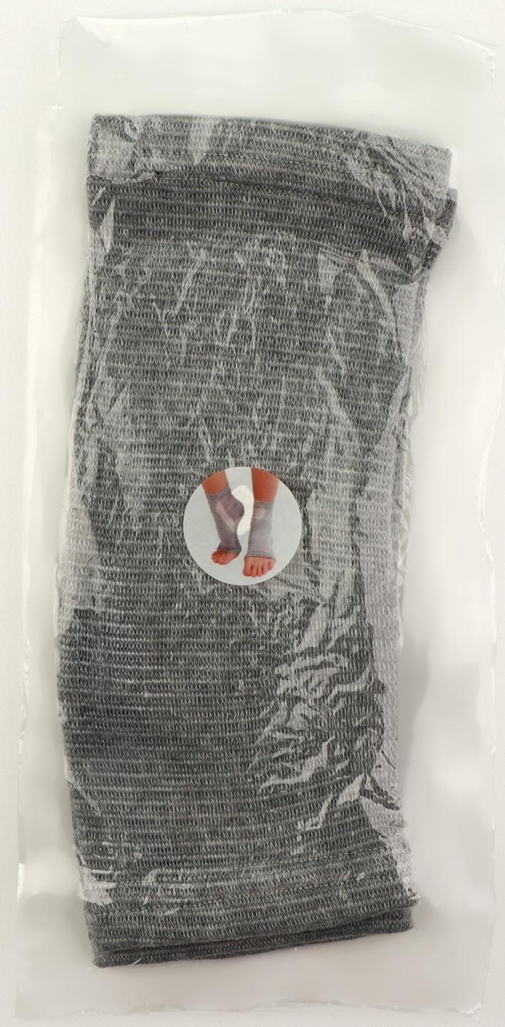 Бандаж на голеностоп, 10 × 5 см, цвет серый