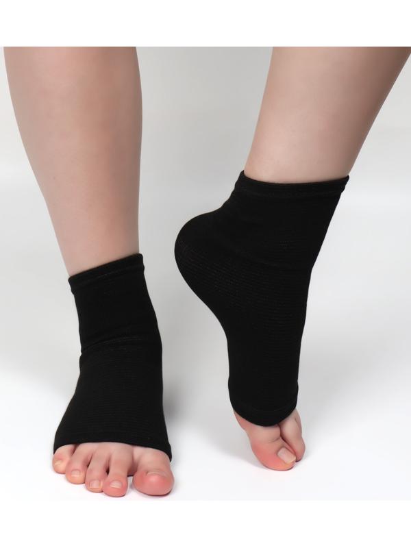 Бандаж на голеностоп, 10 × 5 см, цвет чёрный