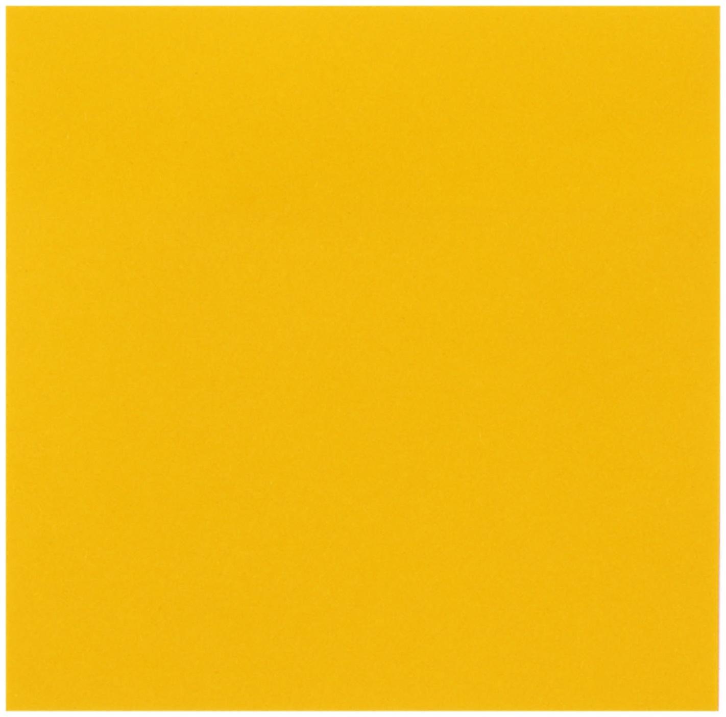 Блок с липким краем 76*76мм 100л Интенсив оранжевый