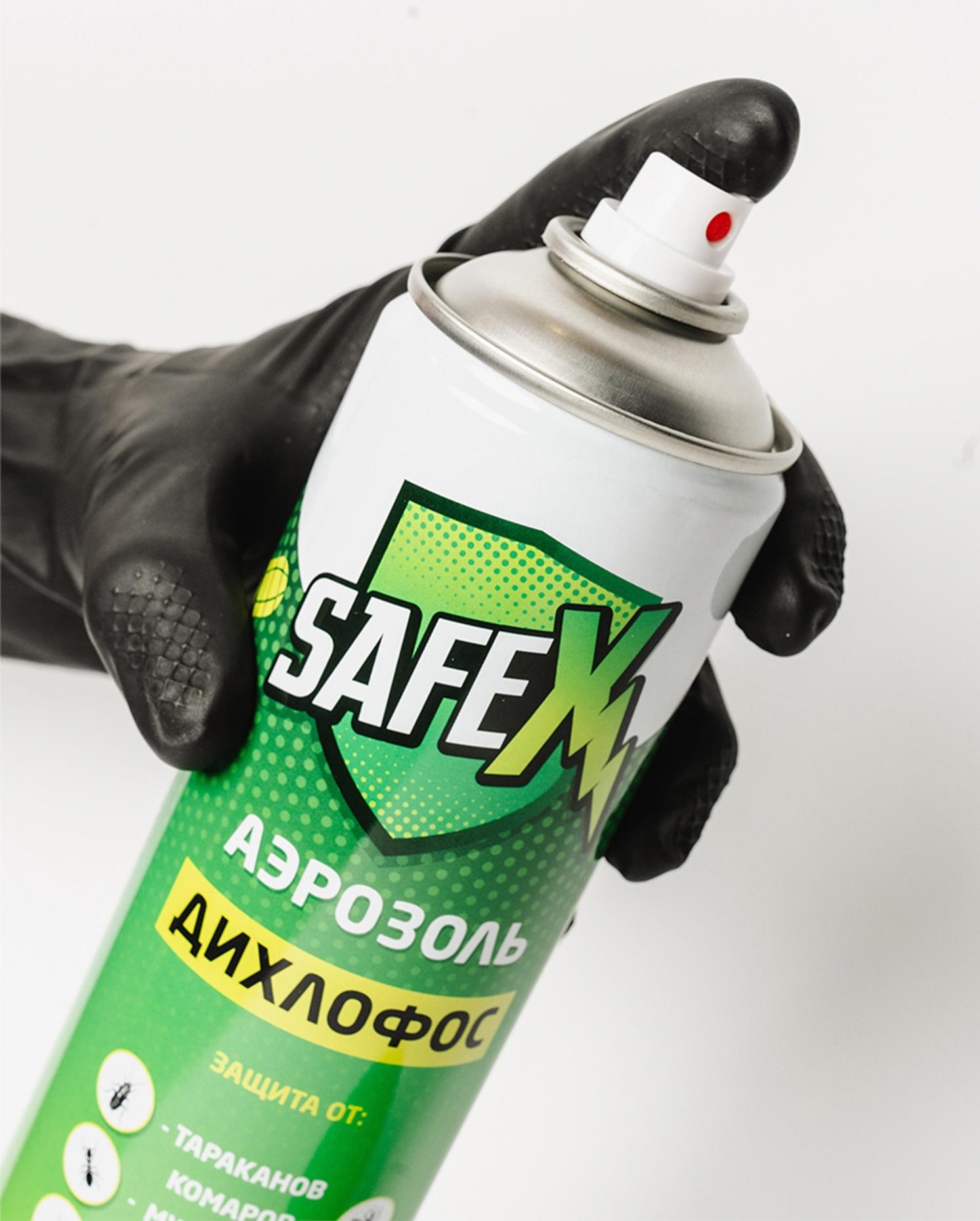 Аэрозоль дихлофос от клопов, тараканов и других насекомых 