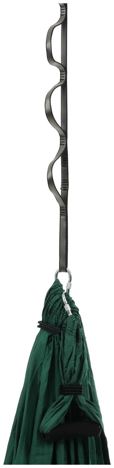 Гамак для йоги Sangh, 250x150 см, цвет зелёный