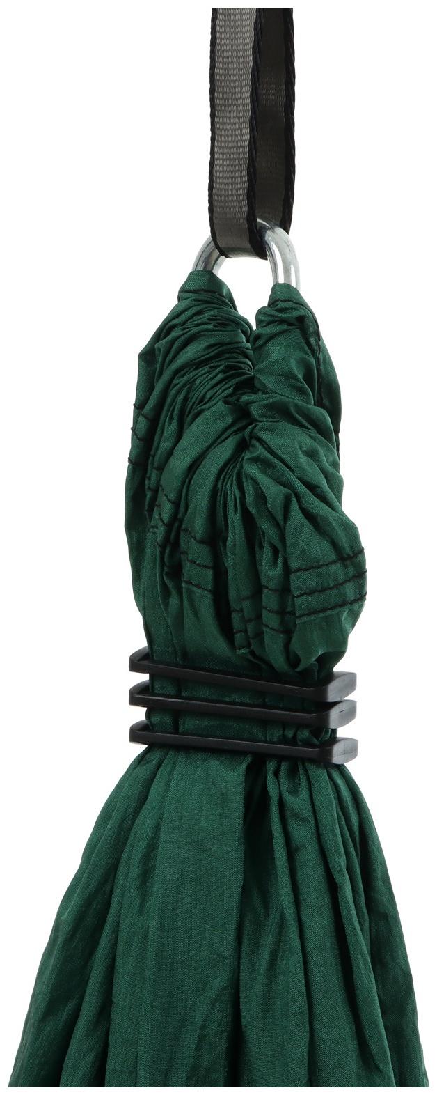 Гамак для йоги Sangh, 250x150 см, цвет зелёный