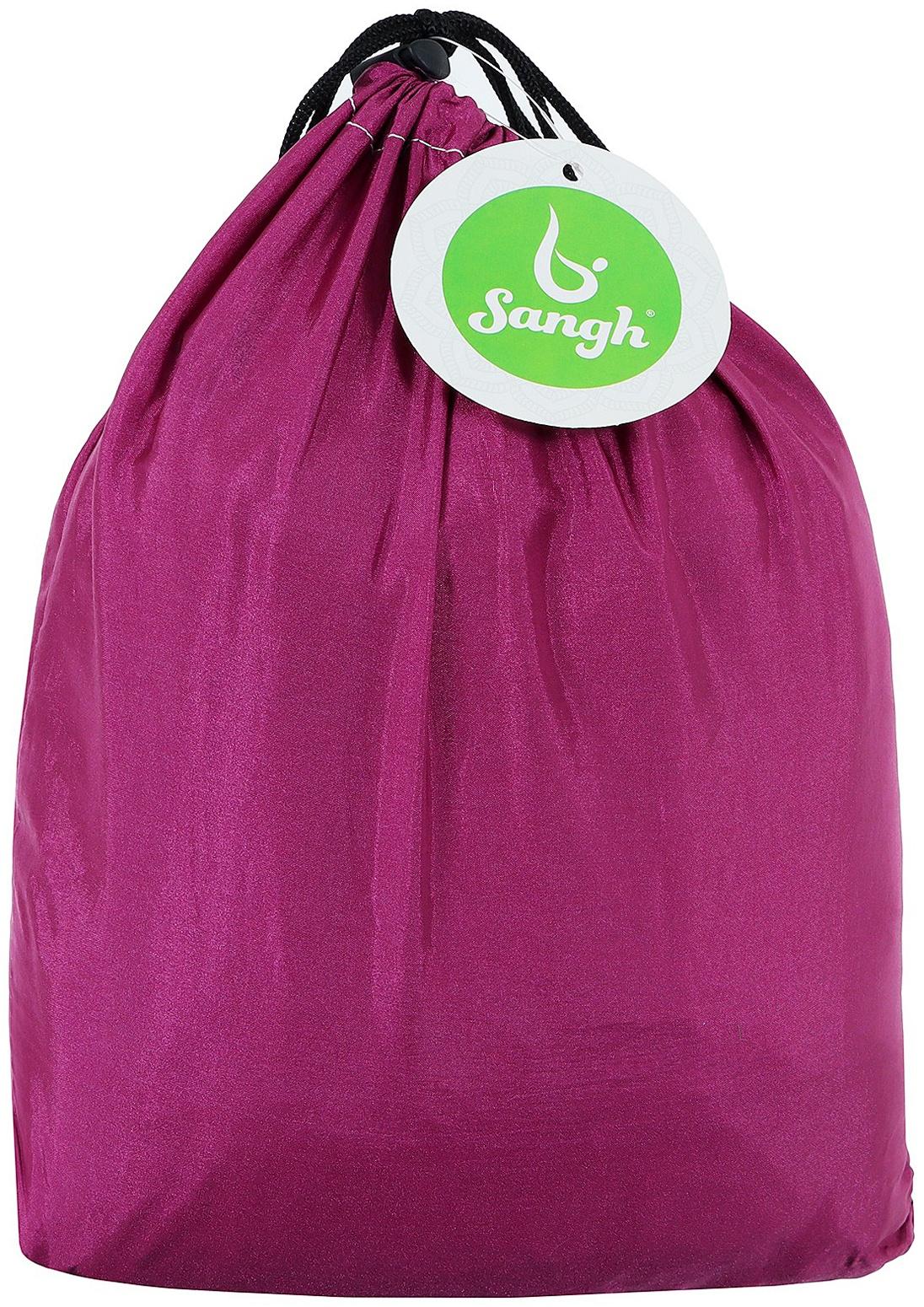 Гамак для йоги Sangh, 250x150 см, цвет фиолетовый