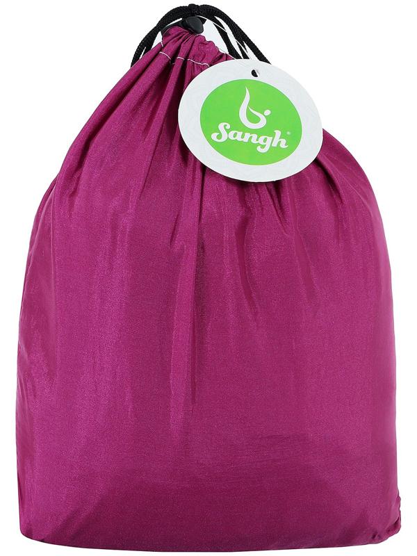 Гамак для йоги Sangh, 250x150 см, цвет фиолетовый