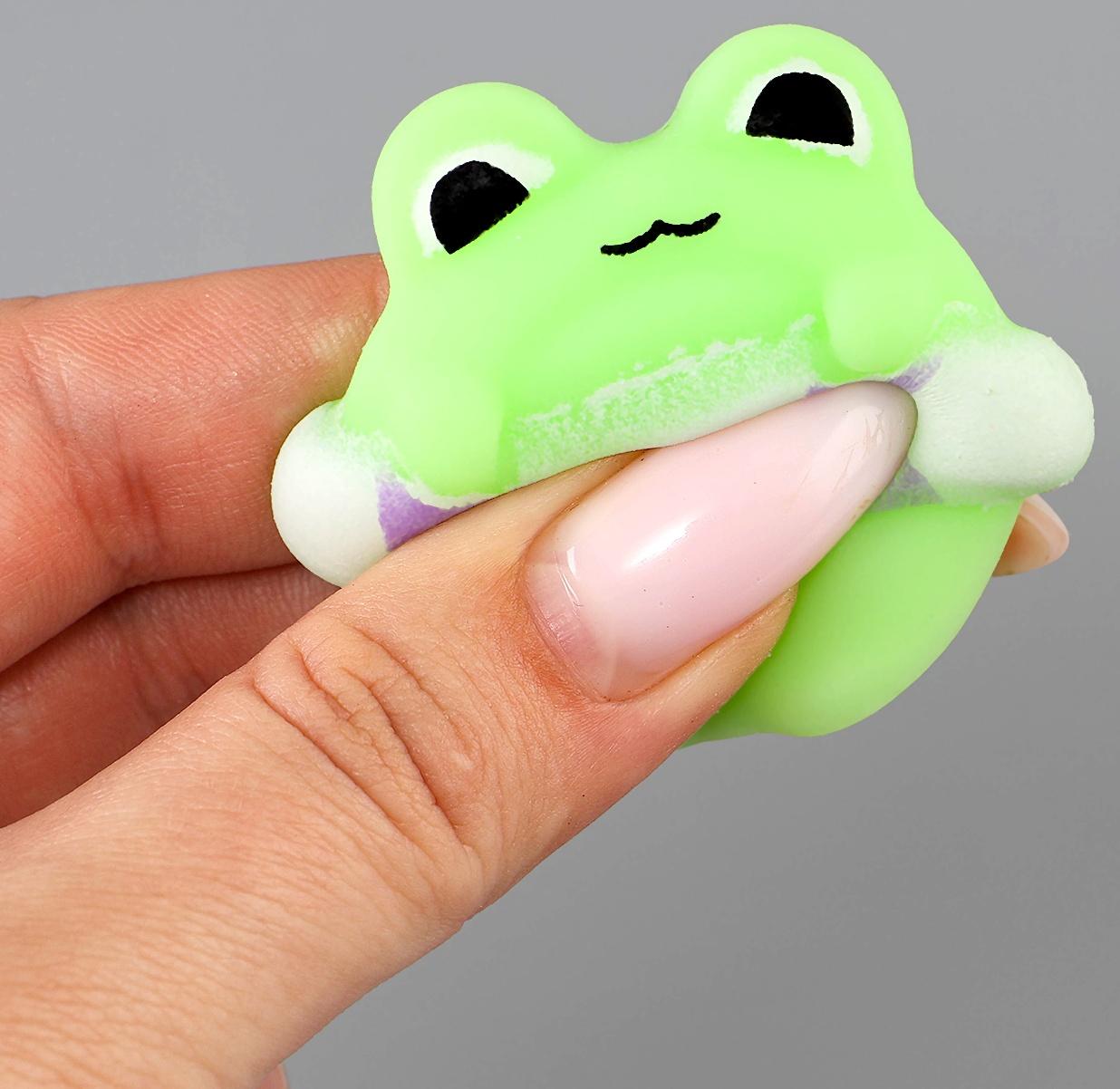 Сквиш антистресс мялка «Лягушка»с кругом