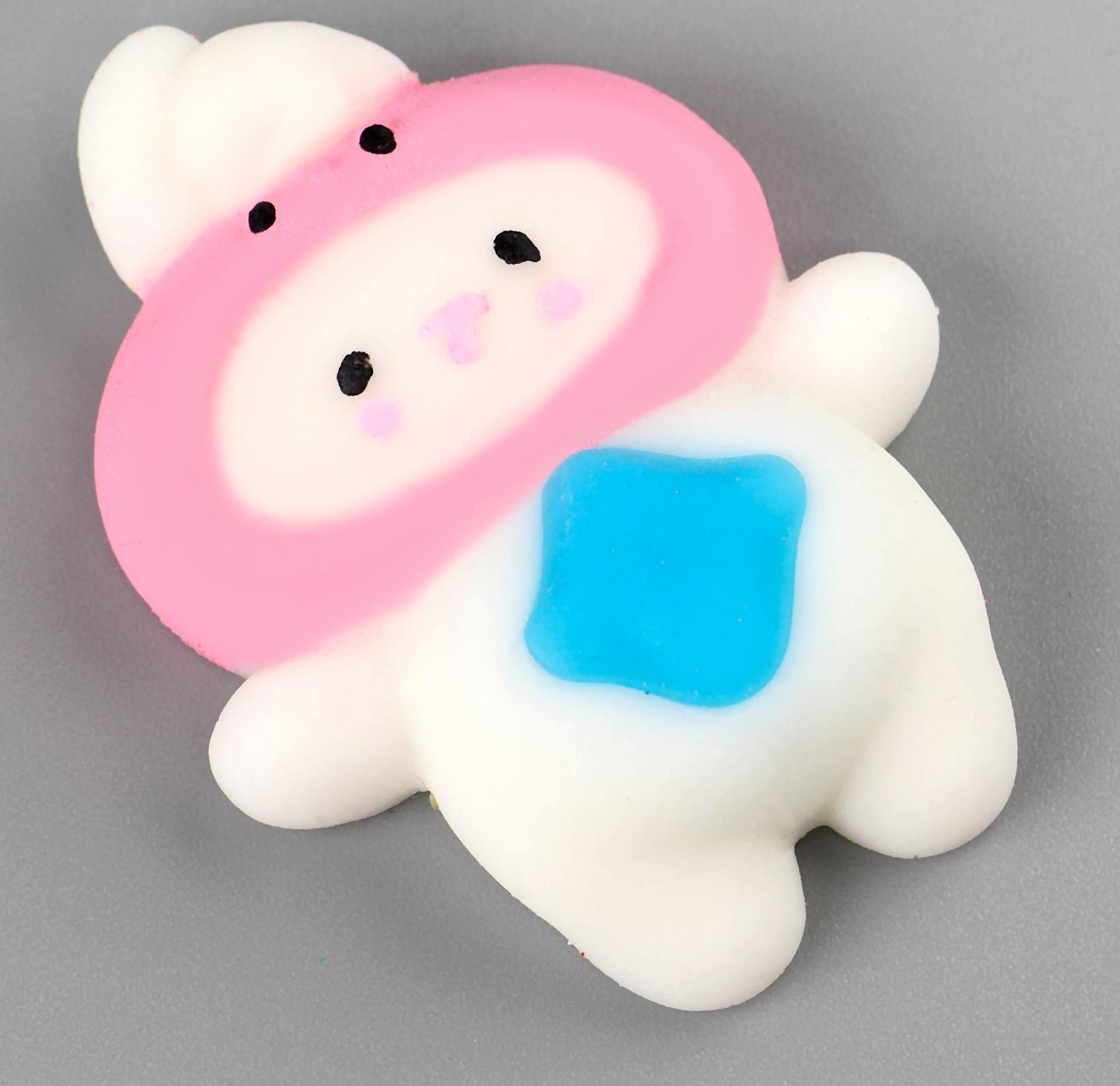 Сквиш антистресс мялка «Зайка»в шапочке