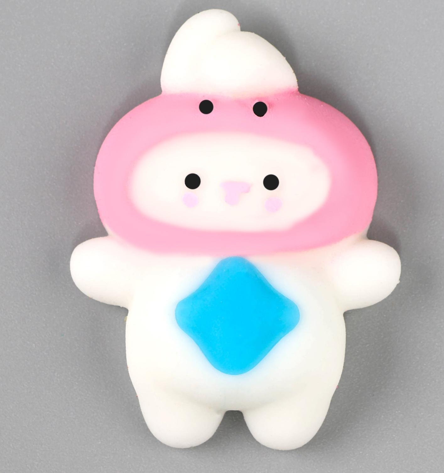 Сквиш антистресс мялка «Зайка»в шапочке