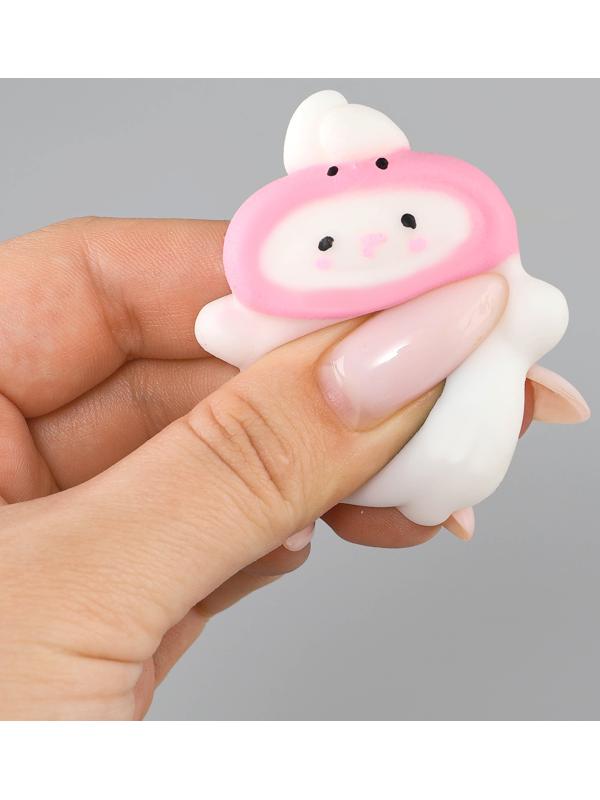 Сквиш антистресс мялка «Зайка»в шапочке