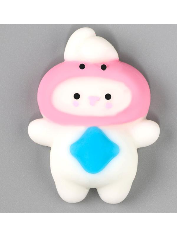 Сквиш антистресс мялка «Зайка»в шапочке