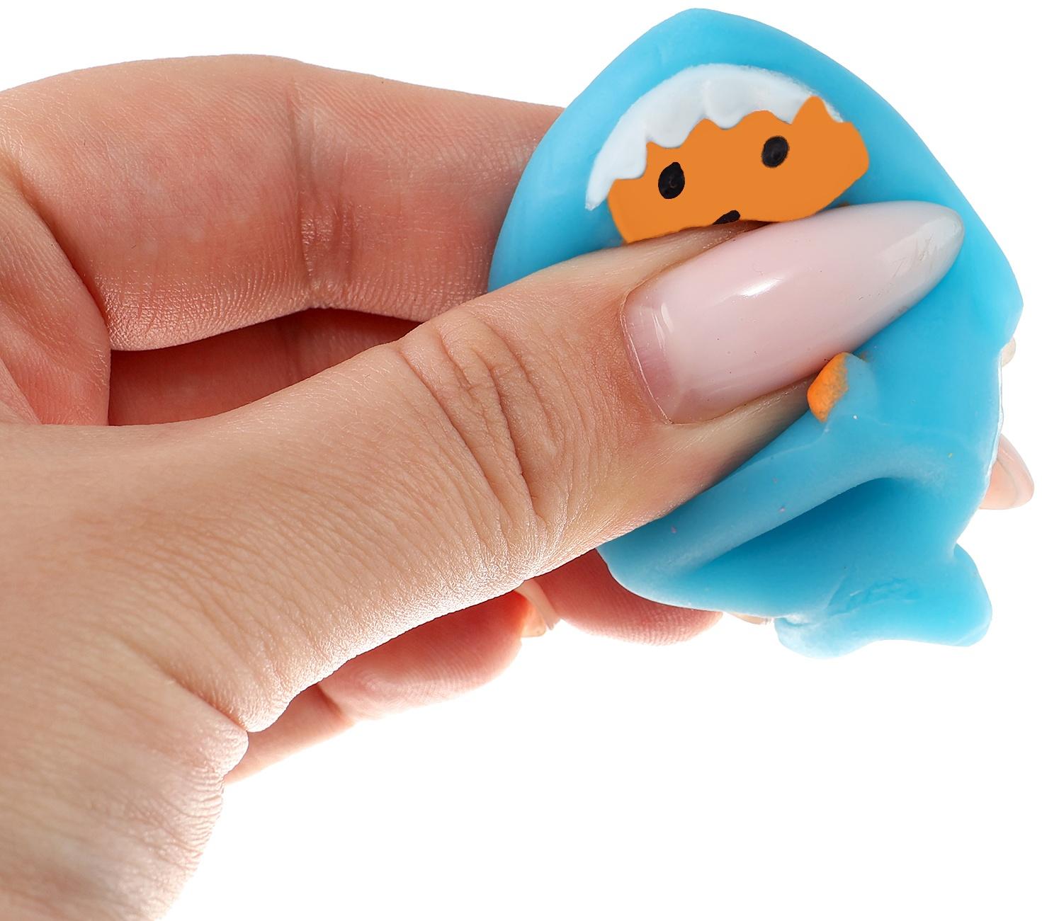 Сквиш антистресс мялка «Котик-акула»