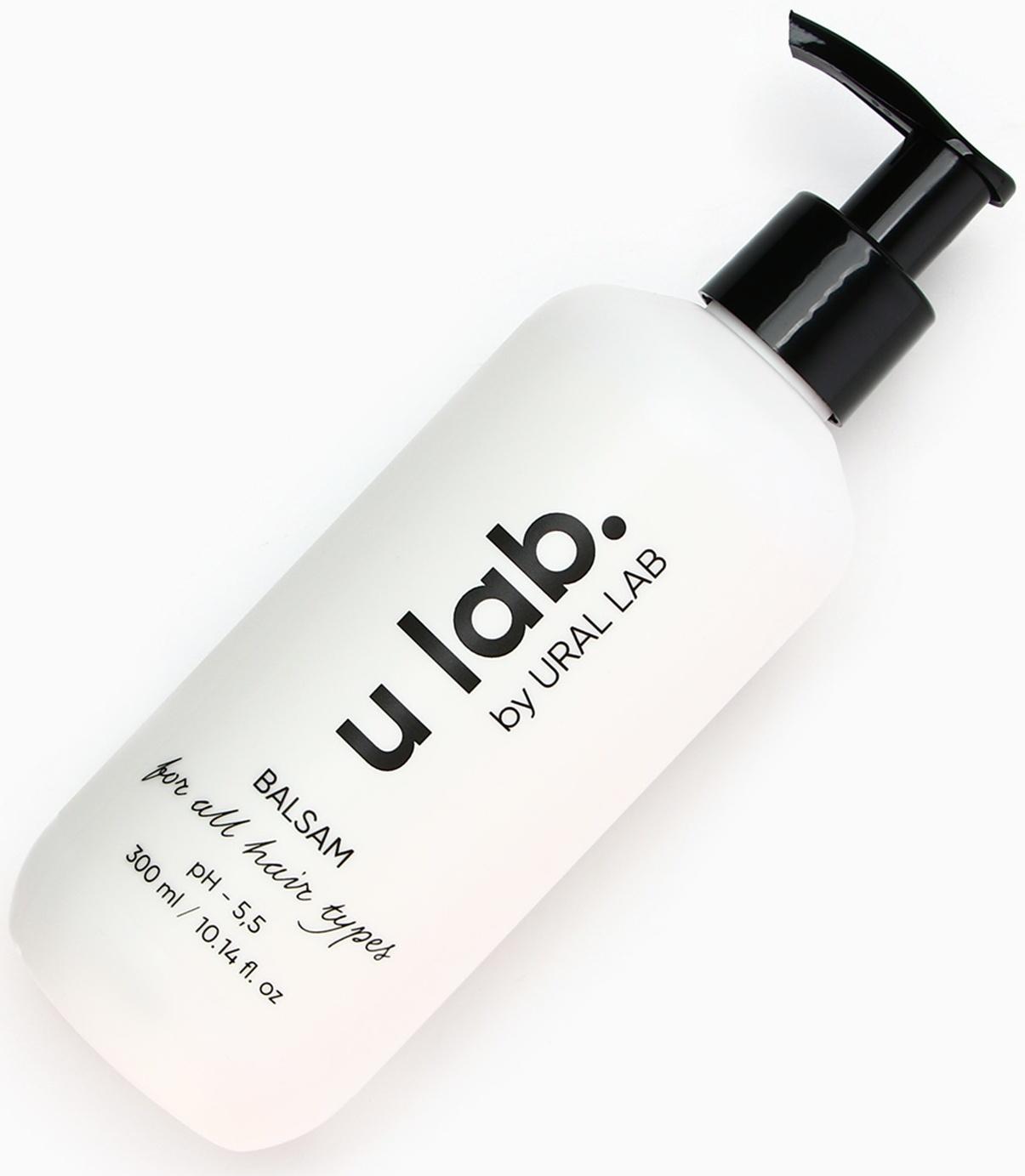Бальзам для всех типов волос, 300 мл, аромат цветочный, U LAB