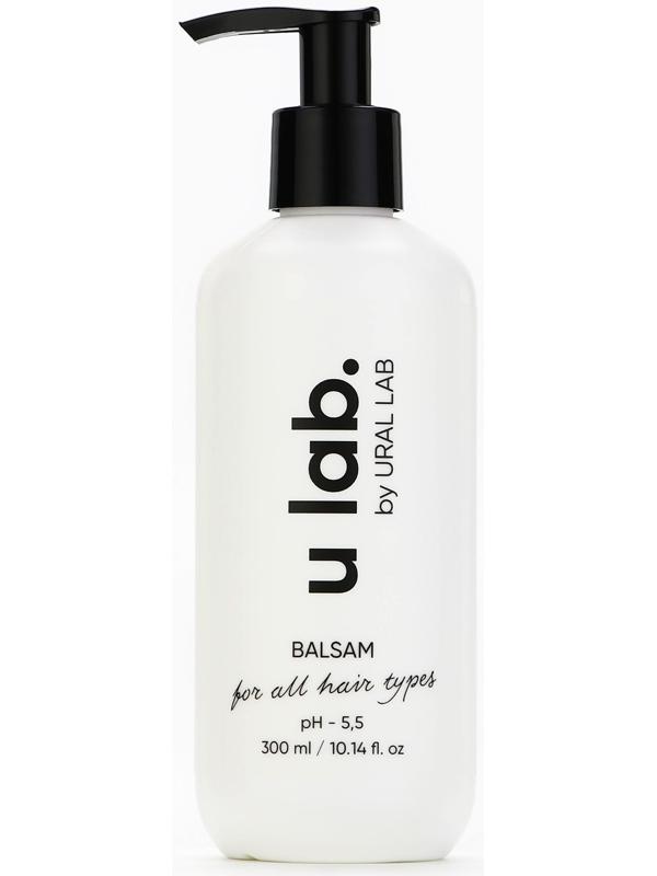 Бальзам для всех типов волос, 300 мл, аромат цветочный, U LAB